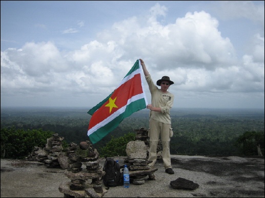 vlaggenkoning goes Suriname