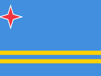 Arubaanse vlag van Aruba