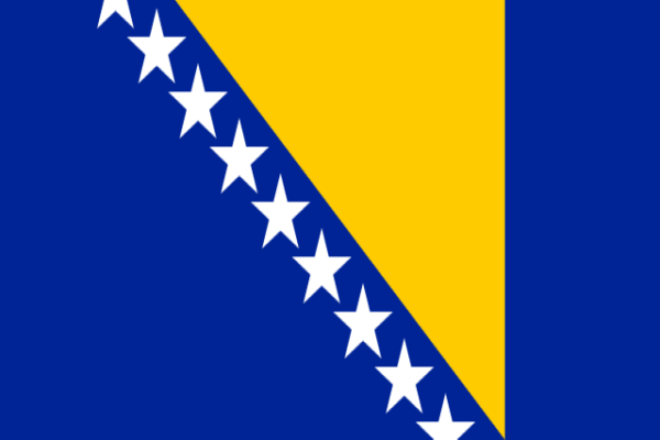 Vlag Bosnie Herzegovina