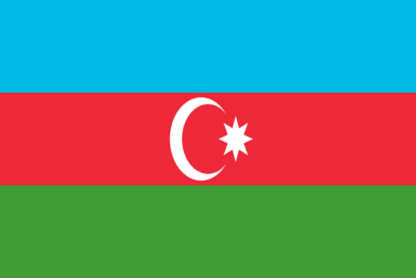 Vlag van Azerbeidzjan